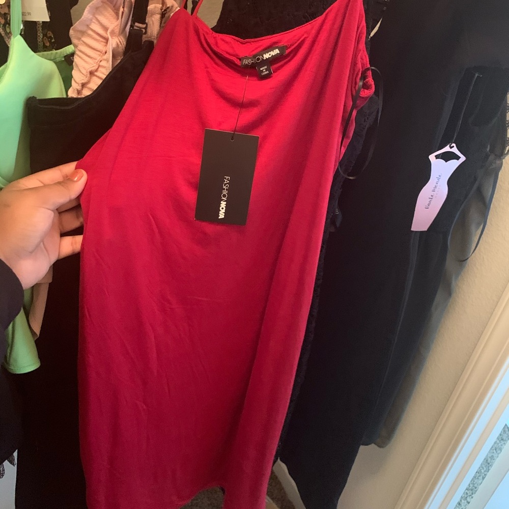 All my clothes is new or used once :)